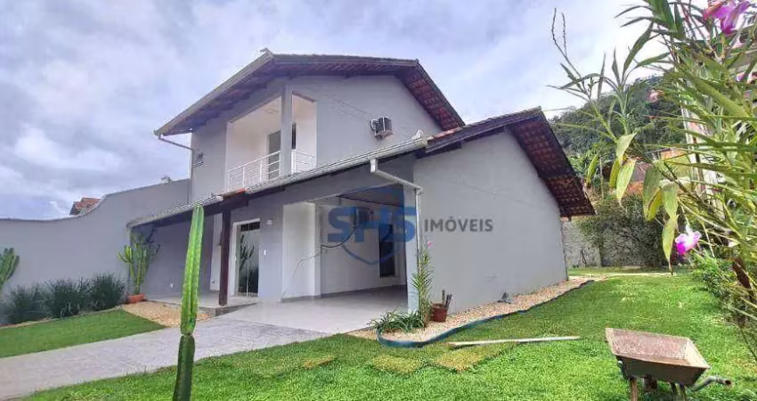 Casa com 3 dormitórios para alugar, 165 m² por r$ 4.565,00/mês - salto weissbach - blumenau/sc