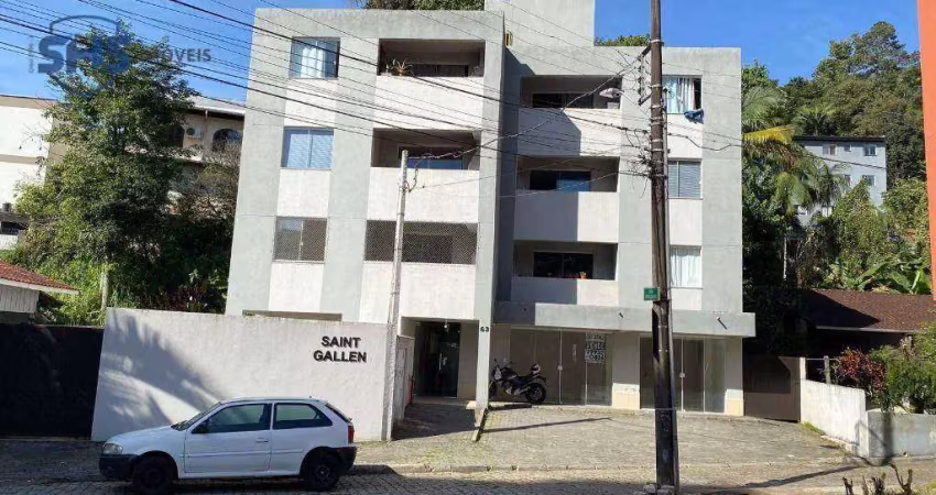 Apartamento com 2 dormitórios para alugar, 55 m² por r$ 2.799,00/mês - centro - blumenau/sc