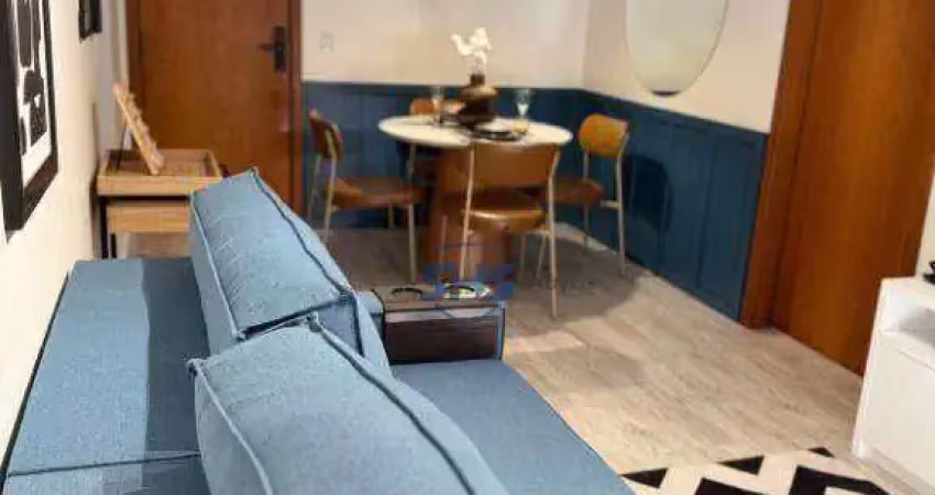 Apartamento com 1 dormitório para alugar, 47 m² por r$ 3.074,00/mês - vila nova - blumenau/sc