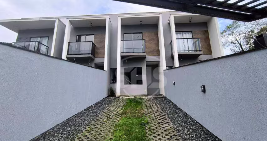 Casa com 2 dormitórios para alugar, 81 m² por r$ 2.442,00/mês - água verde - blumenau/sc