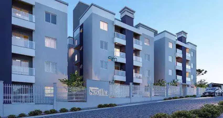 Apartamento 2 dormitórios, 54,94 m², santo antônio - chapecó
