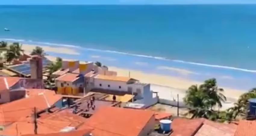 Apartamento vista mar na praia de pirangir, pé na areia