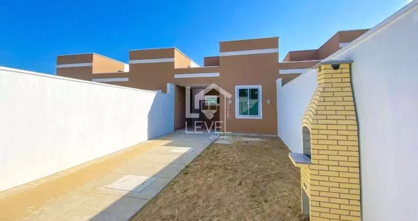 Casa com 2 dormitórios à venda, 86 m² por r$ 240.000,00 - lt parque veraneio - aquiraz/ce