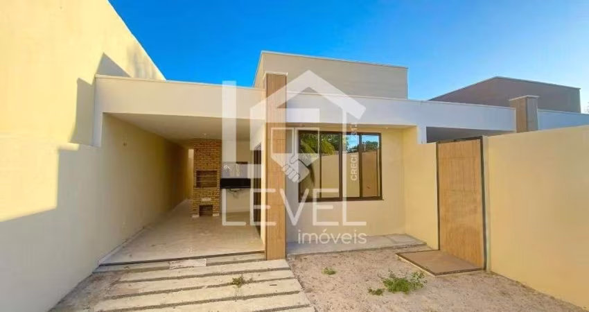 Casa com 3 dormitórios à venda, 114 m² por R$ 325.000 - Sede - Aquiraz/CE
