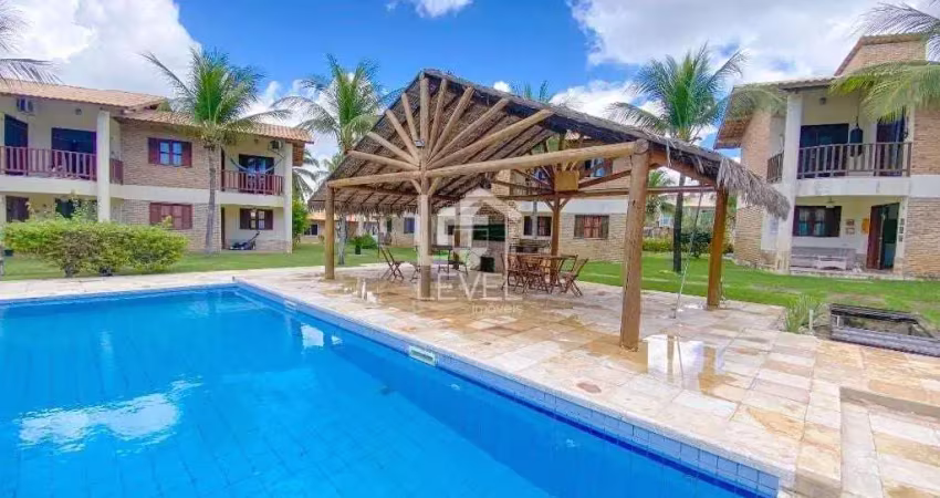 Casa com 3 dormitórios para alugar, 98 m² por r$ 2.800,00/mês - prainha - aquiraz/ce