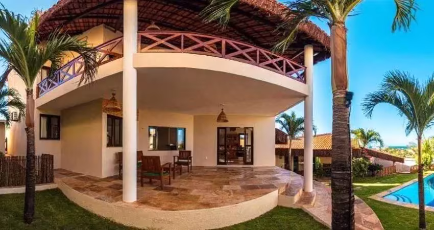 Casa com 6 dormitórios à venda, 236 m² por r$ 2.000.000,00 - porto das dunas - aquiraz/ce