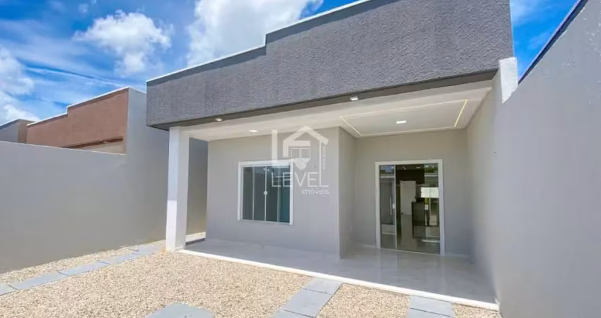 Casa com 3 dormitórios à venda, 90 m² por r$ 300.000,00 - lt parque veraneio - aquiraz/ce