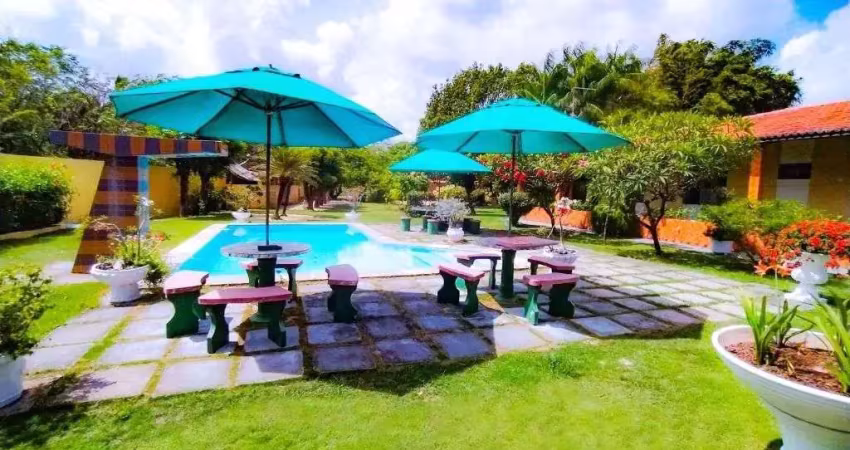 Chácara com 4 dormitórios à venda, 20000 m² por r$ 1.380.000,00 - aquiraz - aquiraz/ce