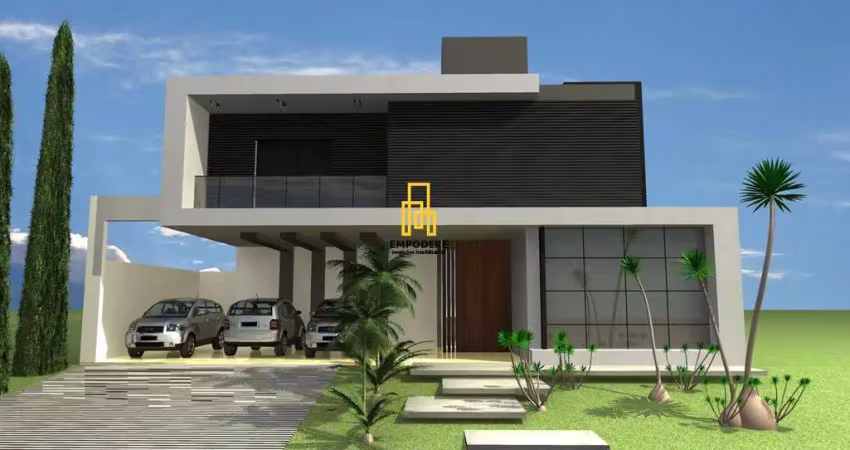 Casa em Condomínio para Venda em Uberlândia, Condomínio Villa do Sol, 4 dormitórios, 4 suítes, 1 banheiro, 6 vagas