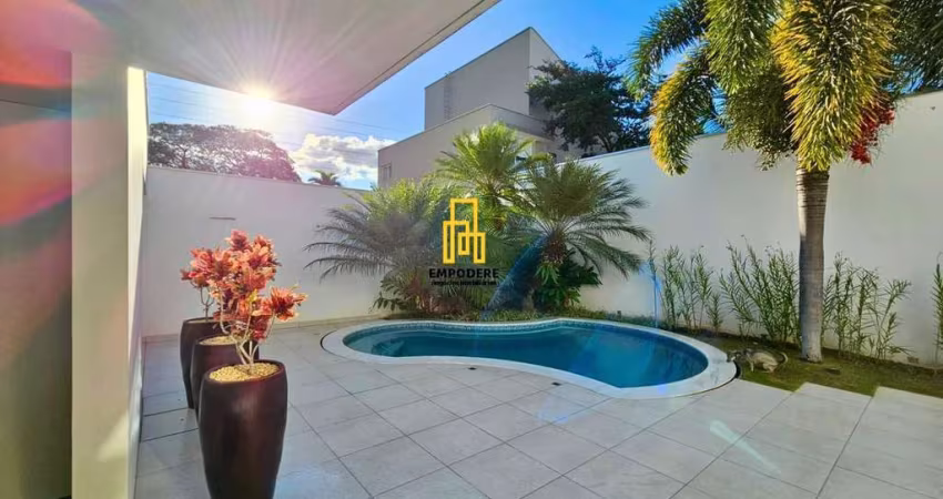 Casa em Condomínio para Venda em Uberlândia, Condomínio Villa do Sol, 4 dormitórios, 4 suítes, 6 banheiros, 2 vagas