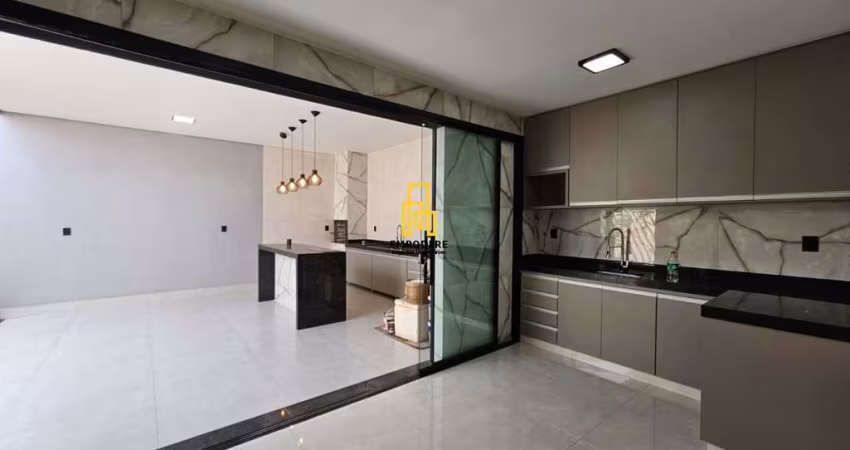 Casa para Venda em Uberlândia, Jardim Botânico, 3 dormitórios, 1 suíte, 1 banheiro, 3 vagas