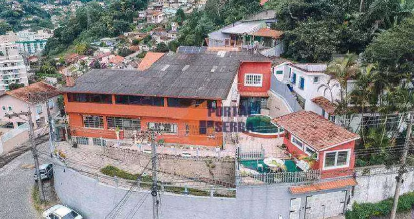 Casa com 4 quartos + 3 suítes externas à venda por r$ 1.200.000 - panorama - teresópolis/rj