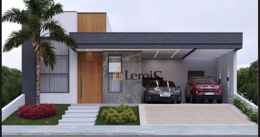 Casa com 3 dormitórios à venda, 192 m² por R$ 1.450.000,00 - Condomínio Residencial Milano - Indaiatuba/SP