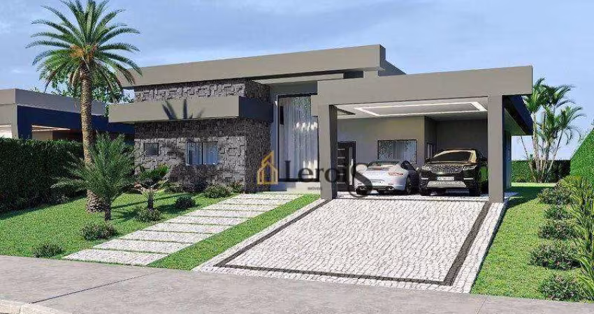 Casa com 3 dormitórios à venda, 254 m² por R$ 2.380.000,00 - Condomínio Colinas do Mosteiro de Itaici - Indaiatuba/SP