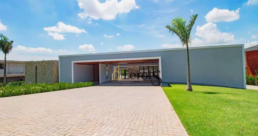 Casa com 5 dormitórios à venda, 830 m² por r$ 14.900.000,00 - condomínio terras de são josé - itu/sp