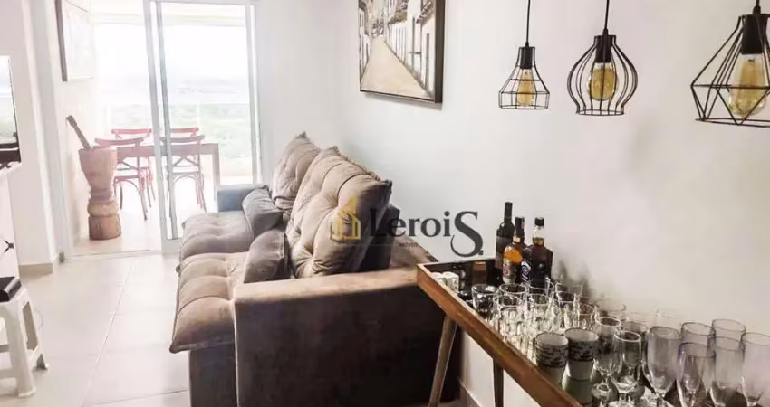 Apartamento com 2 dormitórios à venda, 69 m² por r$ 750.000,00 - panoramique 180º - guarujá/sp