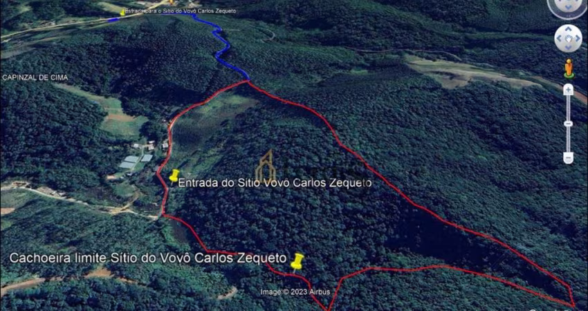 Área à venda, 261110 m² por R$ 650.000,00 - Zona Rural - Guapiara/SP