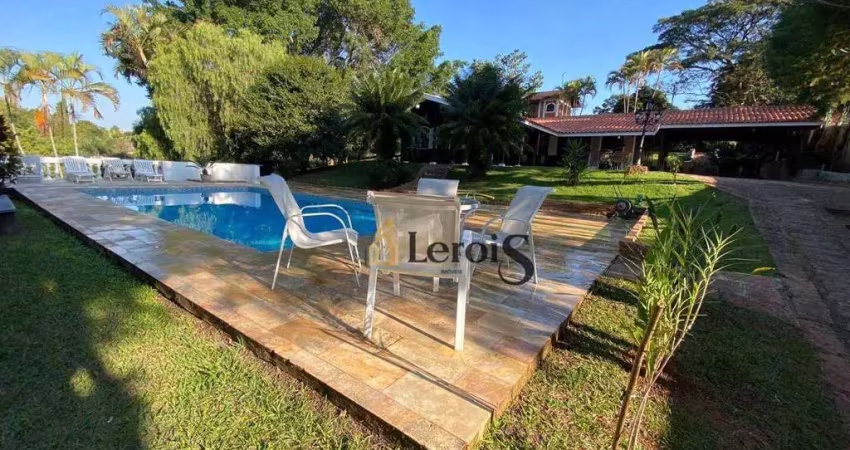 Casa com 5 dormitórios à venda, 391 m² por r$ 3.200.000,00 - condomínio colinas do mosteiro de itaici - indaiatuba/sp