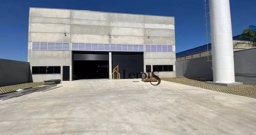 Galpão para alugar, 1463 m² por r$ 55.000,00/mês - jardim das rosas - itu/sp