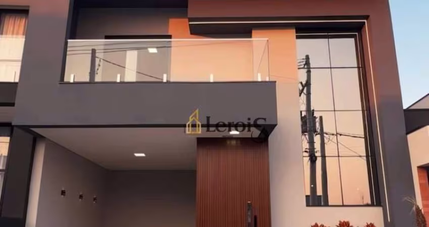 Casa com 3 dormitórios à venda, 201 m² por R$ 1.580.000,00 - Condomínio Park Gran Reserve - Indaiatuba/SP