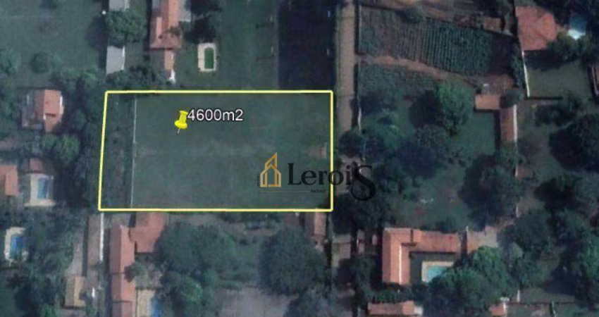 Terreno à venda, 4600 m² por R$ 2.100.000,00 - Chácaras Primavera - Itu/SP