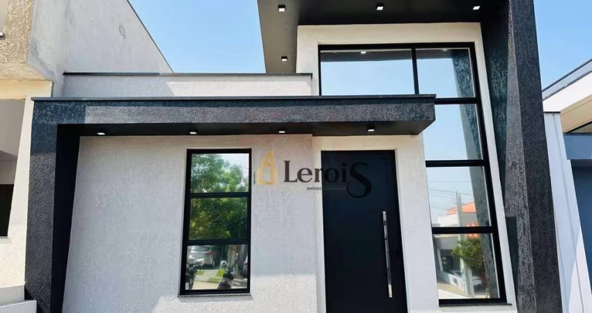 Casa com 2 dormitórios à venda, 104 m² por R$ 670.000,00 - Condomínio Villagio Ipanema I - Sorocaba/SP