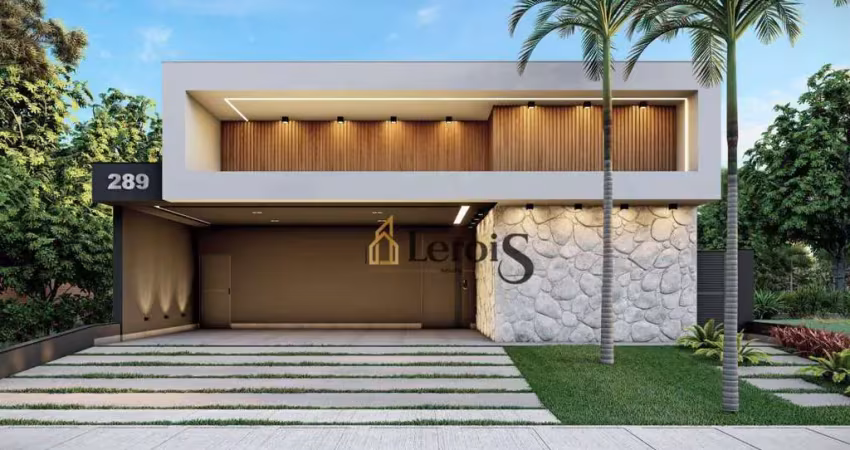 Casa com 4 dormitórios à venda, 266 m² por r$ 3.000.000,00 - condomínio helvetia park ii - indaiatuba/sp
