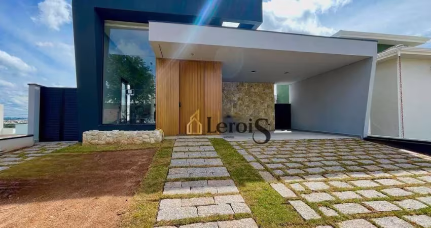 Casa com 3 dormitórios à venda, 230 m² por r$ 1.490.000,00 - condomínio central parque - salto/sp
