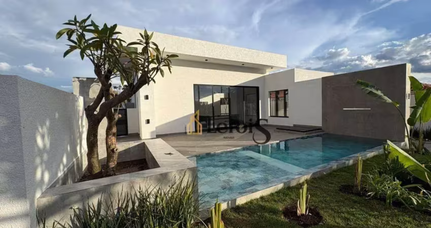 Casa com 3 dormitórios à venda, 168 m² por r$ 1.150.000,00 - condomínio ninho verde ii - pardinho/sp