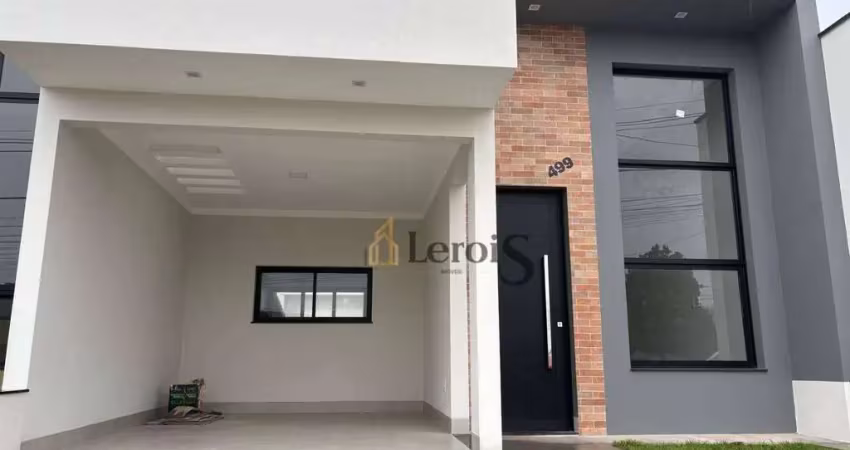 Casa com 3 dormitórios à venda, 105 m² por R$ 820.000,00 - Condomínio Village Moutonnée - Salto/SP
