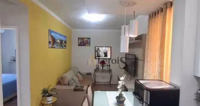 Apartamento com 2 dormitórios à venda, 47 m² por r$ 225.000,00 - condomínio edifício parque ilha do sol - itu/sp