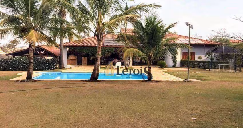 Casa com 4 dormitórios, 450 m² - venda por R$ 2.500.000,00 ou aluguel por R$ 13.000,00/mês - Condomínio Village Haras São Luiz - Salto/SP