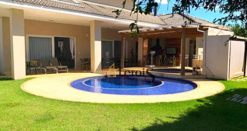 Casa com 4 dormitórios, 483 m² - venda por R$ 4.800.000,00 ou aluguel por R$ 22.000,00/mês - Condomínio Plaza Athénée - Itu/SP