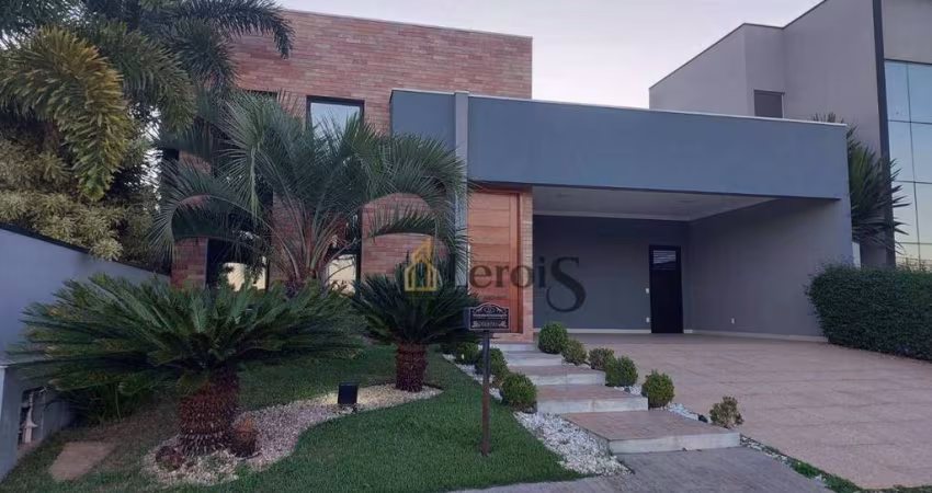 Casa com 3 dormitórios à venda, 192 m² por R$ 1.690.000,00 - Condomínio Dona Lucilla - Indaiatuba/SP