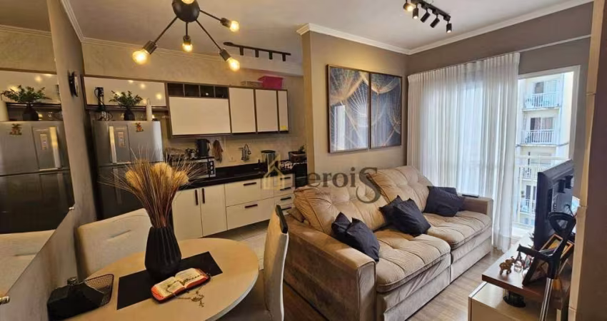 Apartamento com 2 dormitórios para alugar, 50 m² por R$ 2.300,00/mês - Edifício Recanto dos Pássaros - Itu/SP