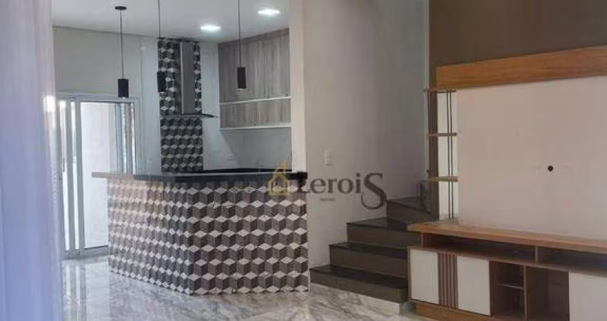 Sobrado com 3 dormitórios, 170 m² - venda por R$ 1.200.000,00 ou aluguel por R$ 6.000,00/mês - Condomínio Village Moutonnée - Salto/SP