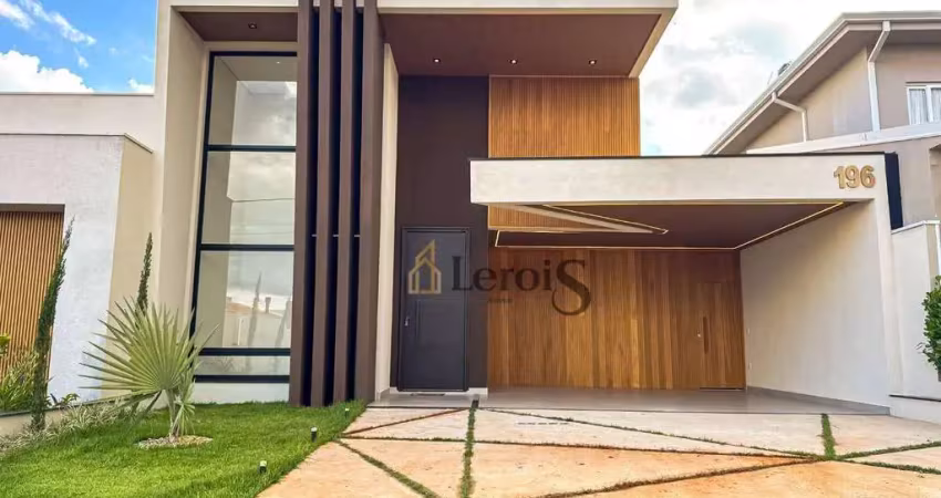 Casa com 3 dormitórios à venda, 195 m² por r$ 1.650.000,00 - condomínio evidências - indaiatuba/sp