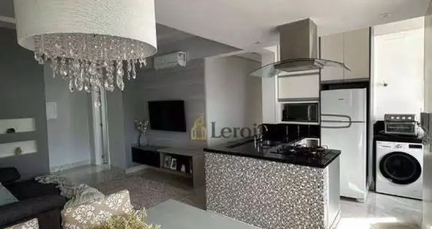 Apartamento com 2 dormitórios à venda, 82 m² por r$ 870.000 - condomínio sky towers home - indaiatuba/sp