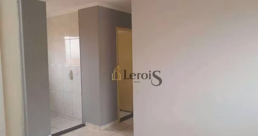 Apartamento com 2 dormitórios à venda, 45 m² por r$ 240.000,00 - condomínio vitória regia - indaiatuba/sp