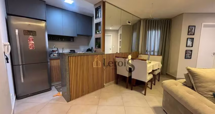 Apartamento com 2 dormitórios à venda, 58 m² por r$ 595.000,00 - edifício plaza bella vista - indaiatuba/sp
