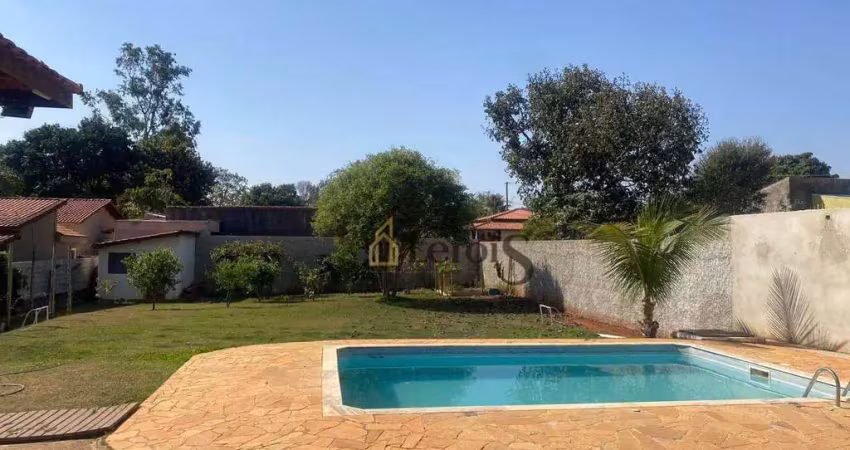Chácara com 3 dormitórios à venda, 1000 m² por r$ 980.000,00 - vale do sol - indaiatuba/sp