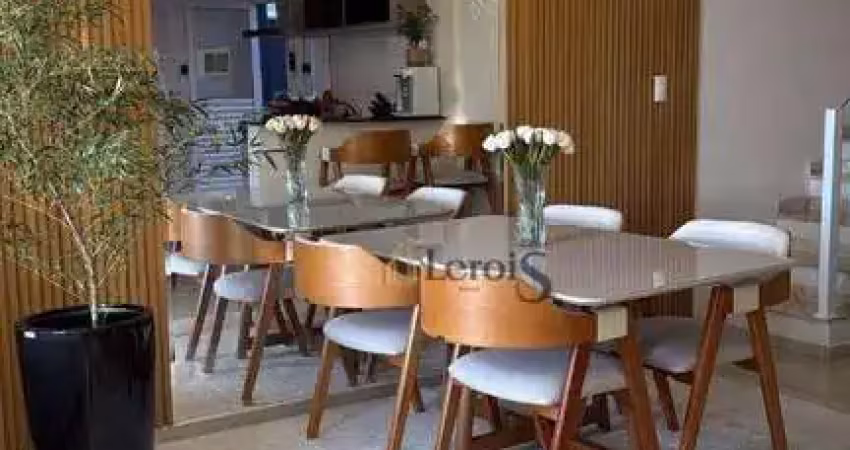 Sobrado com 3 dormitórios à venda, 145 m² por r$ 799.000,00 - condominio golden park residence ii - sorocaba/sp