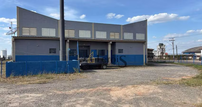 Galpão para alugar, 2340 m² por r$ 68.000,00/mês - distrito industrial domingos giomi - indaiatuba/sp