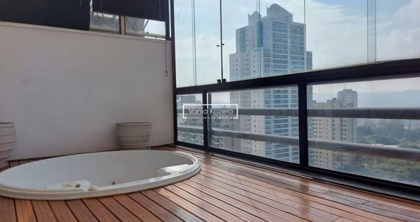 Cobertura duplex - mobiliada - 127 m2 -  9.000,00 pacote - Centro Alphaville