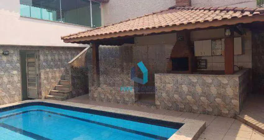 Casa para alugar, 350 m² por r$ 7.804,00/mês - jardim marajoara - são paulo/sp