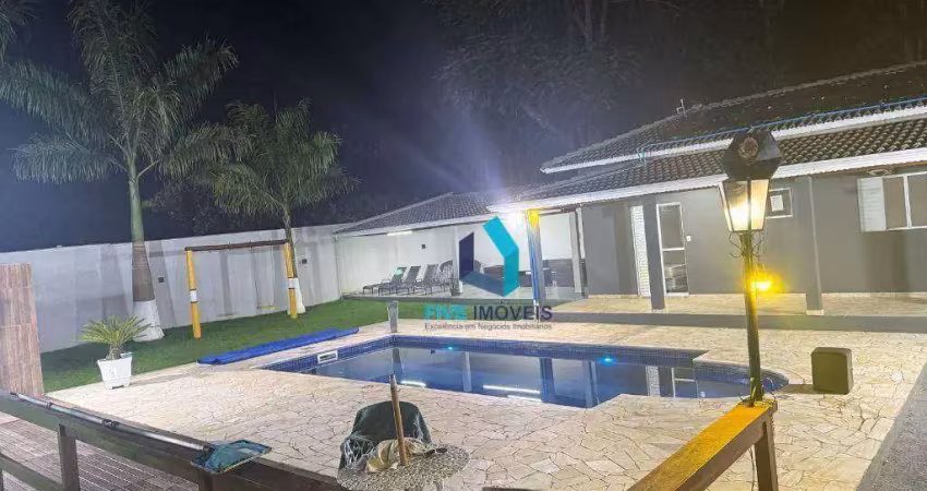Chácara com 3 dormitórios à venda, 1244 m² por r$ 970.000,00 - rosa mendes - pinhalzinho/sp
