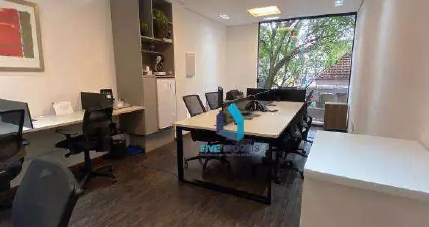 Sala para alugar, 18 m² por r$ 3.120,00/mês - vila sofia - são paulo/sp
