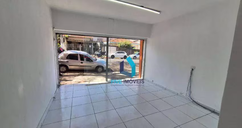 Salão comercial 40m² com 3 salas amplas – excelente localização!