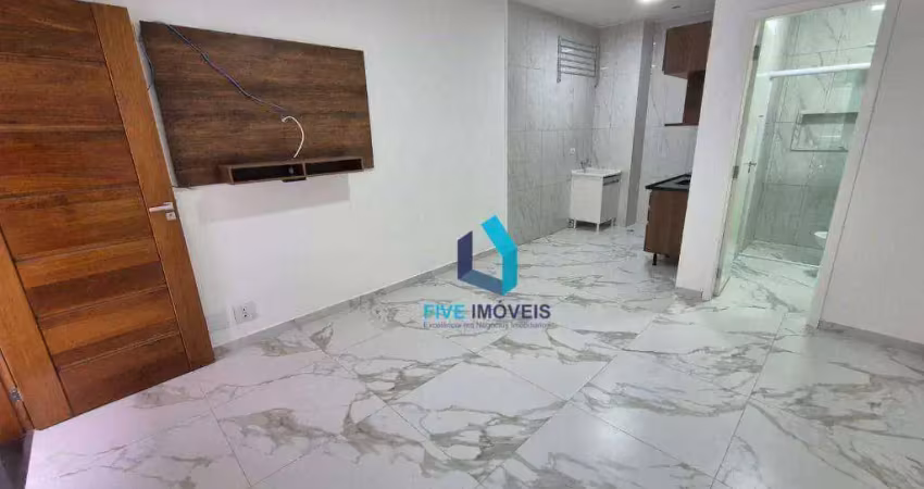 Studio com 1 dormitório para alugar, 25 m² por r$ 1.800,01/mês - jardim sabará - são paulo/sp