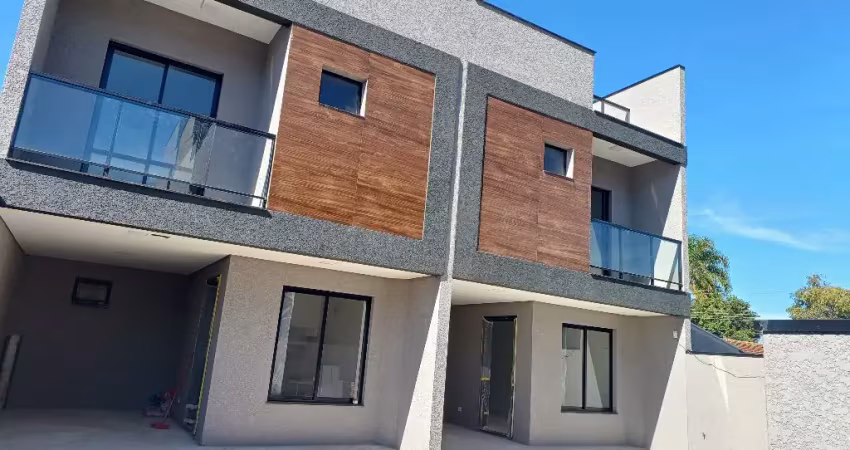 Sobrado moderno com terraço – 3 quartos (1 suíte) – 140 m² – capão raso _ unidade 03
